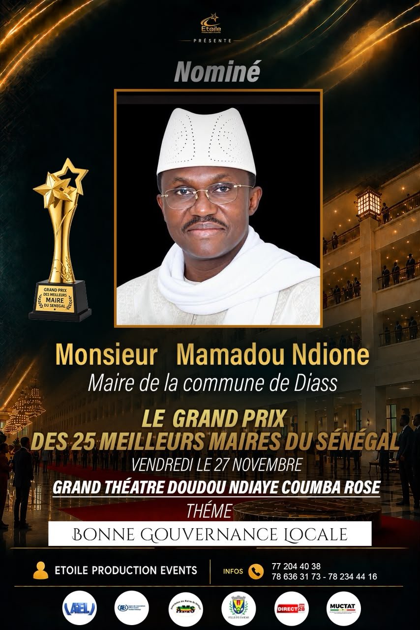 Mamadou Ndione, Maire de la commune