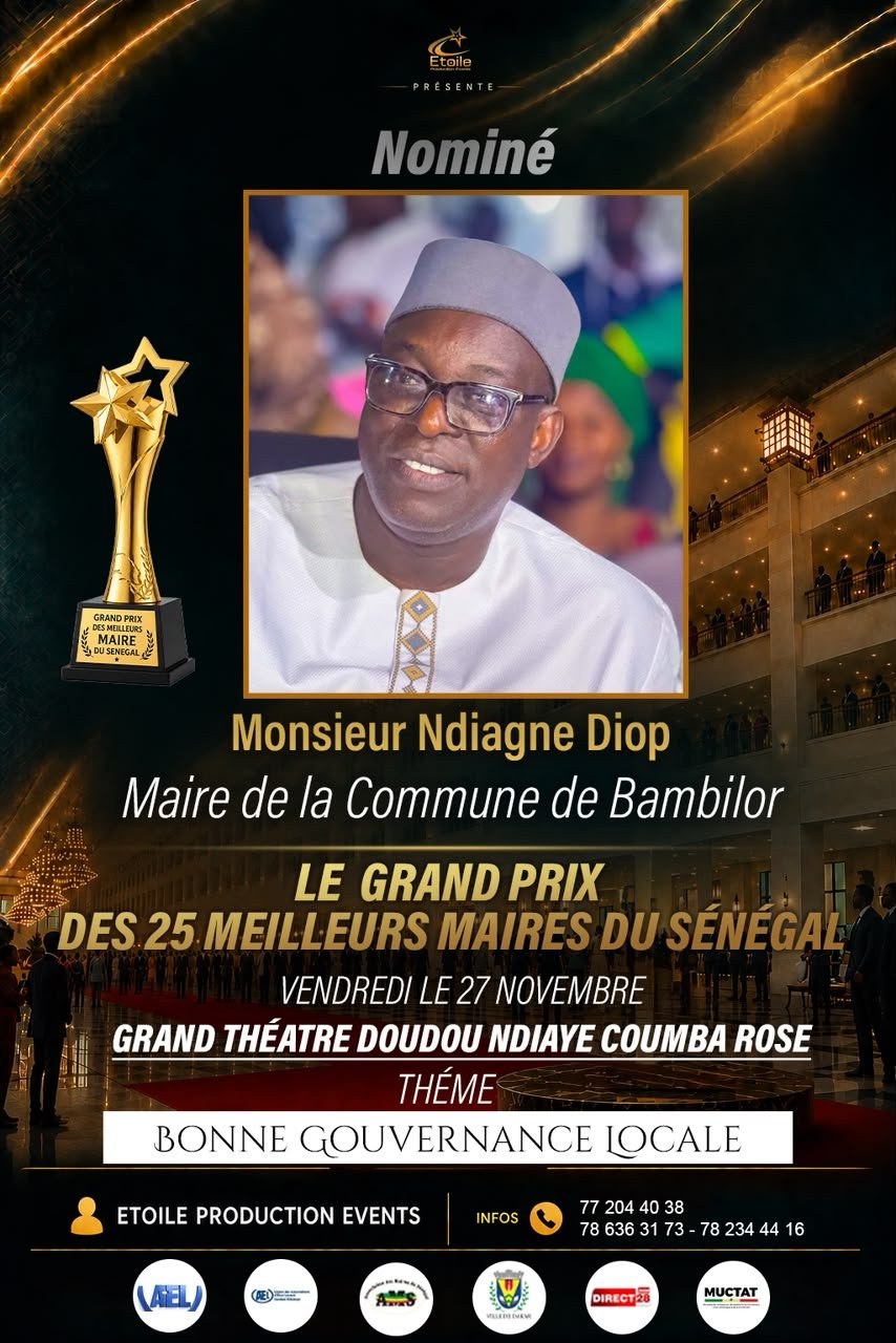 Ndiagne Diop, Maire de la commune