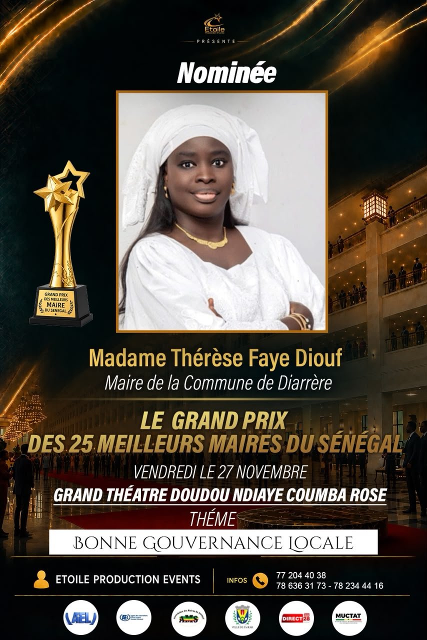 Therese Faye Diouf, Maire de la commune