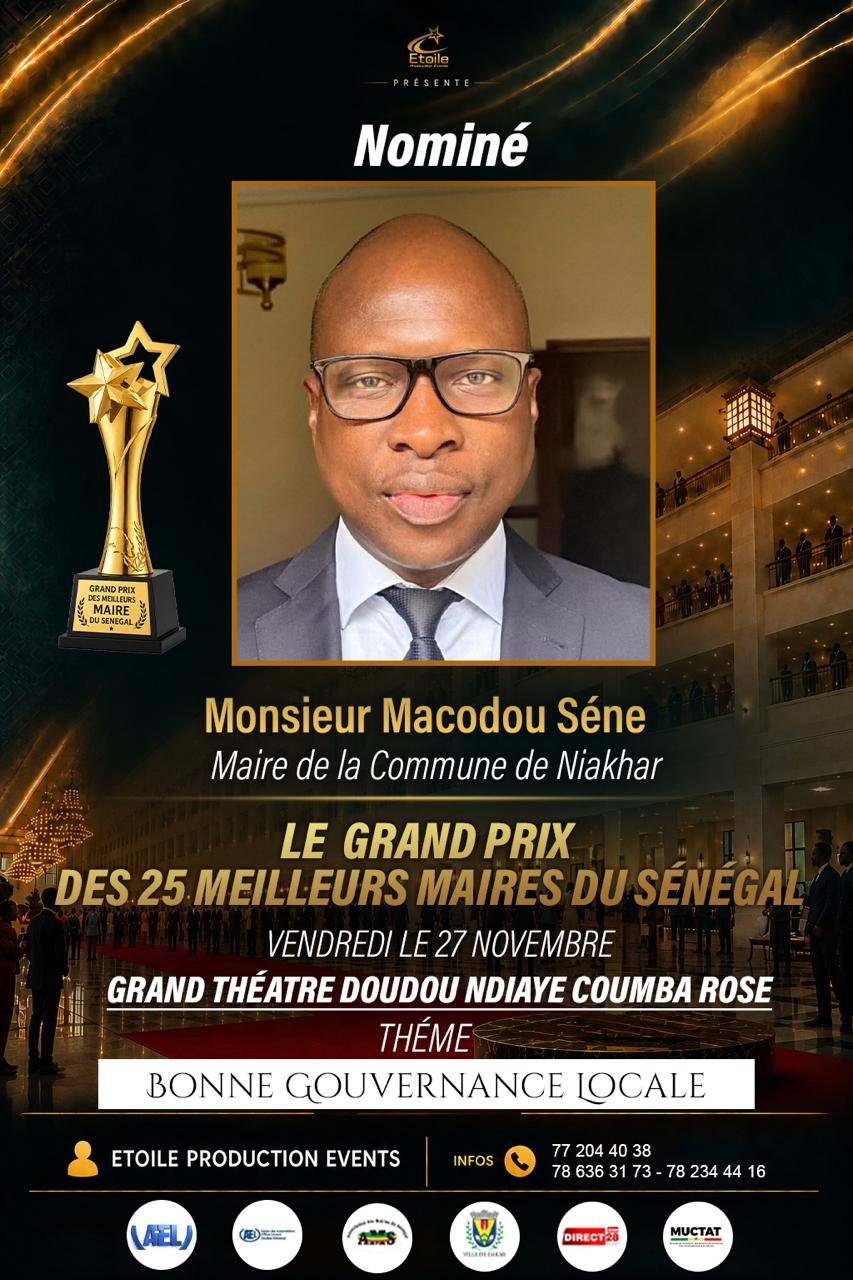 Macodou Séne, Maire de la commune de Niakhar