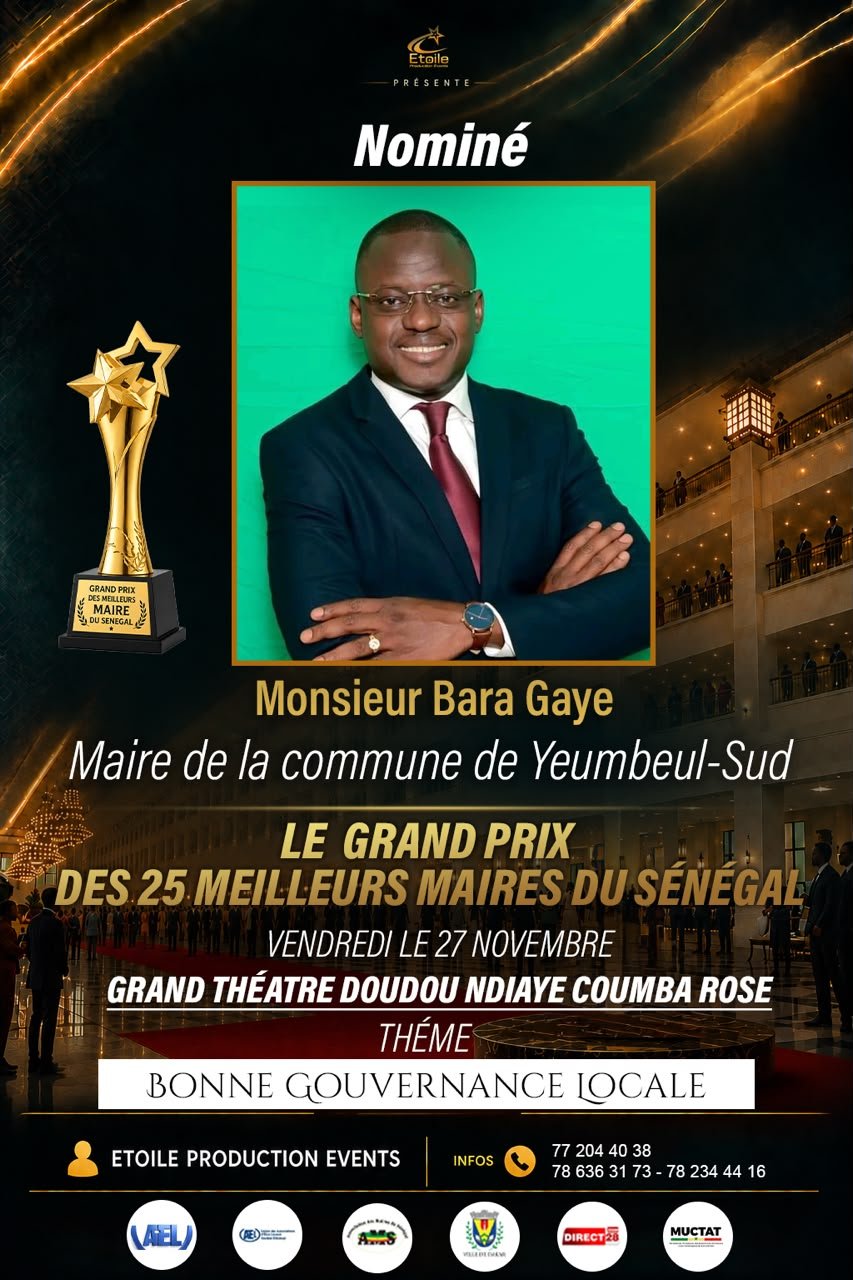 Bara Gaye, Maire de la commune de Yeumbeul-Sud